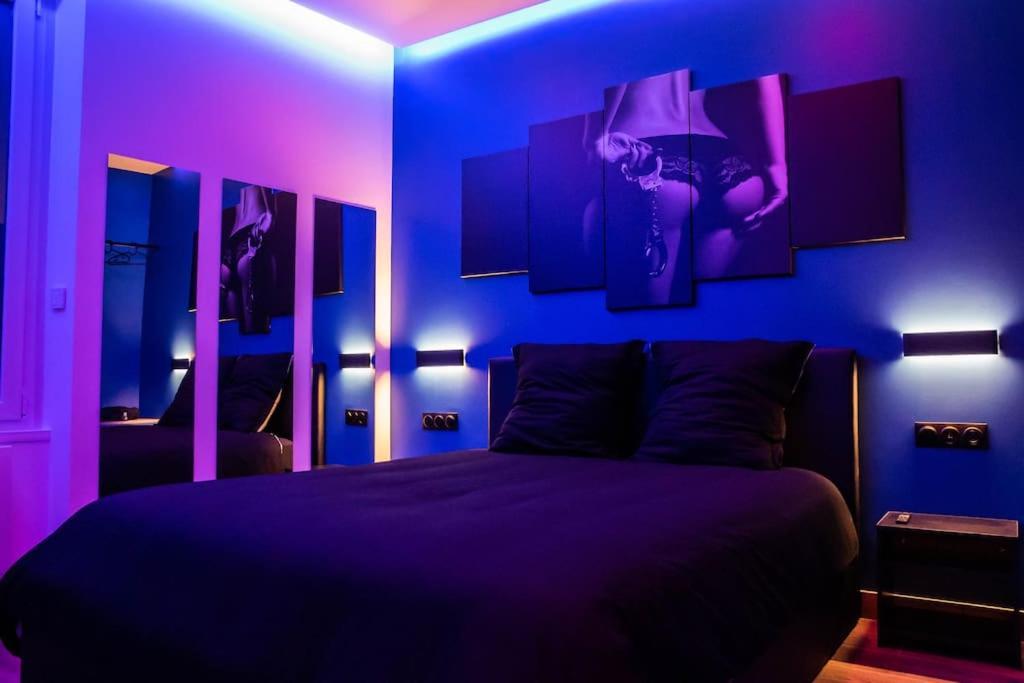 Blue Night - Jacuzzi - Bord De Seine Apartment Corbeil-Essonnes Exterior foto