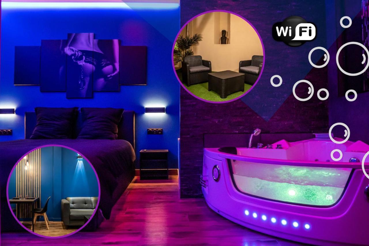 Blue Night - Jacuzzi - Bord De Seine Apartment Corbeil-Essonnes Exterior foto